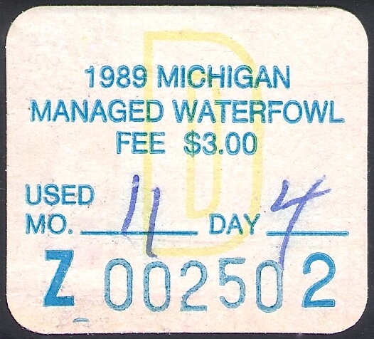 Managed Waterfowl Fee