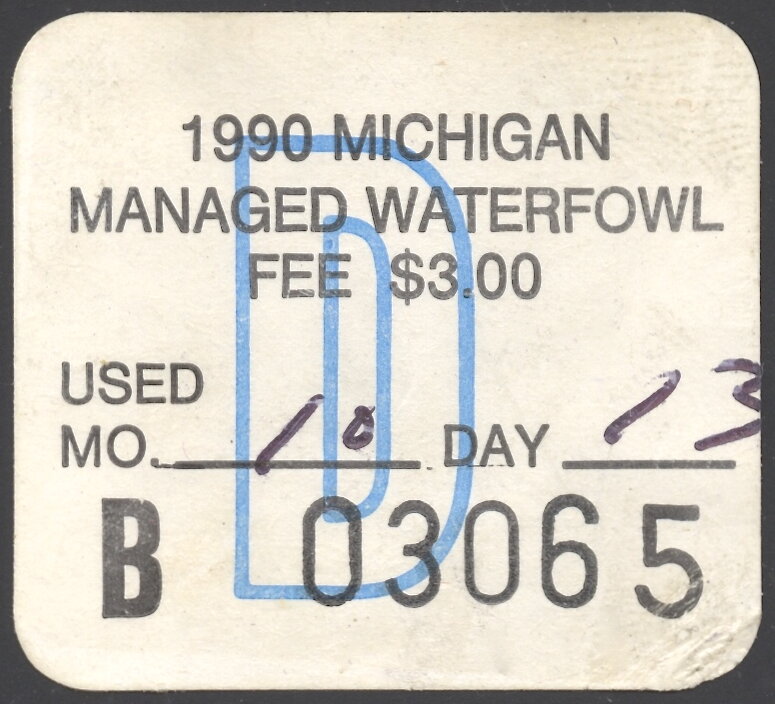 Managed Waterfowl Fee