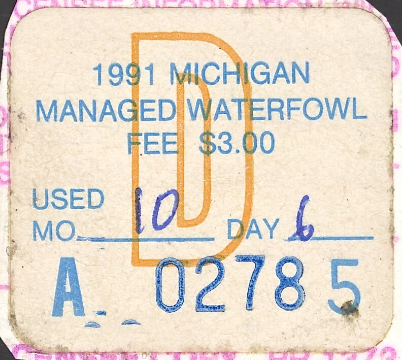 Managed Waterfowl Fee