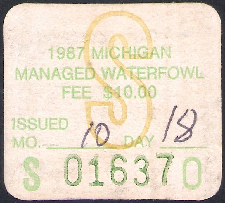 Managed Waterfowl Fee