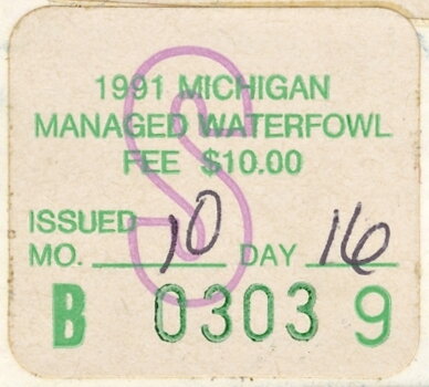 Managed Waterfowl Fee