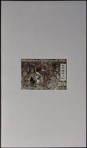 Souvenir Sheet, Ducks, Mississippi (MS),  , Animals (Fauna), Birds, Ducks, Hunting