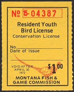 Stamp, Pheasant, Montana (MT),  , Animals (Fauna), Birds, Hunting, Pheasants