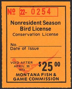 Stamp, Pheasant, Montana (MT),  , Animals (Fauna), Birds, Hunting, Pheasants