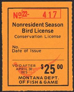 Stamp, Pheasant, Montana (MT),  , Animals (Fauna), Birds, Hunting, Pheasants