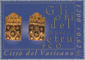 Stamp, Head of Medusa, Vatican City,  , Jewellery