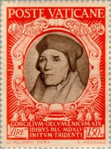 Stamp, St. John Fisher, Vatican City,  , Famous People, Commemoration, Clergy