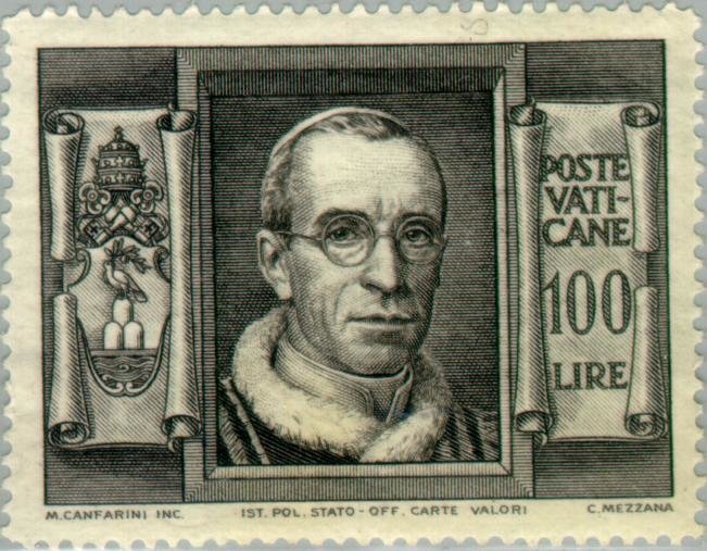 Effigy of Pope Pius XII
