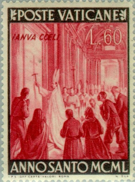 Pius XII opened the Holy Door