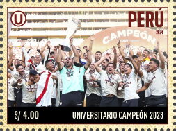 Stamp, University Sports Club, Centenary, Peru,  , Sports Clubs