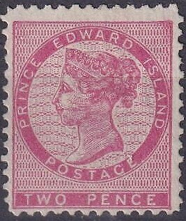 Stamp, Queen Victoria (1819-1901), Prince Edward Island,  , Crowns and Coronets, Famous People, Heads of State, Queens, Royalty, Women