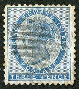 Stamp, Queen Victoria (1819-1901), Prince Edward Island,  , Crowns and Coronets, Famous People, Heads of State, Queens, Royalty, Women