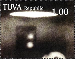 Stamp, Hollywood Stars Diner Scene, Russia, Tuva,  , Actors, Famous People