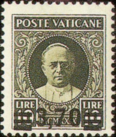Effigy of Pope Pius XI