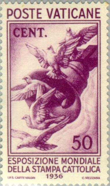 Bell and doves