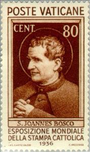 Stamp, St. John Bosco, Vatican City,  , Special Occasions, Saints