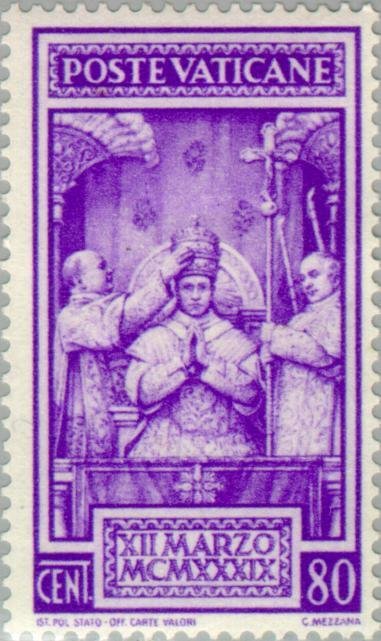Pope Pius XII- Coronation