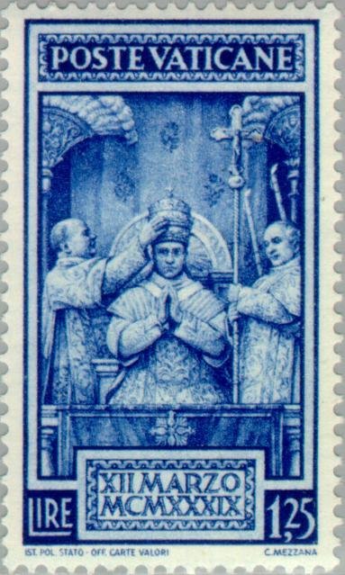 Pope Pius XII- Coronation