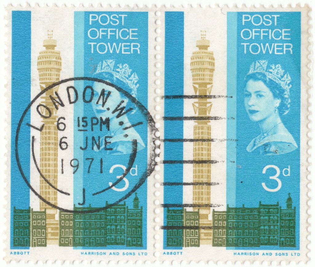 Tower and Georgian Building (phosphor)