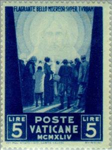 Stamp, For the victems of war, Vatican City,  , Second World War, Special Occasions