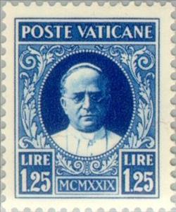 Stamp, Pope Pius XI, Vatican City,  , Popes
