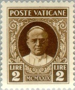 Stamp, Pope Pius XI, Vatican City,  , Popes