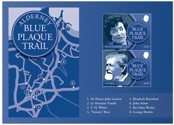 Alderney Blue Plaque Trail