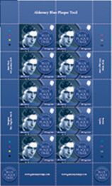 Full Pane, John Arlott OBE, Alderney,  , Famous People