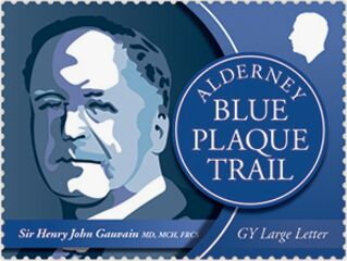 Stamp, Sir Henry John Gauvain MD, MCH, FRCS, Alderney,  , Famous People
