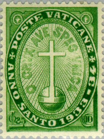 The cross on globe