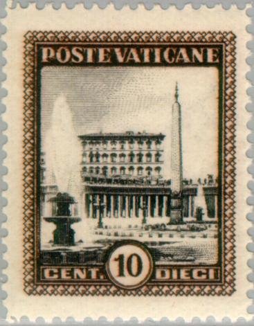 St. Peter's Square with the Vatican Palace