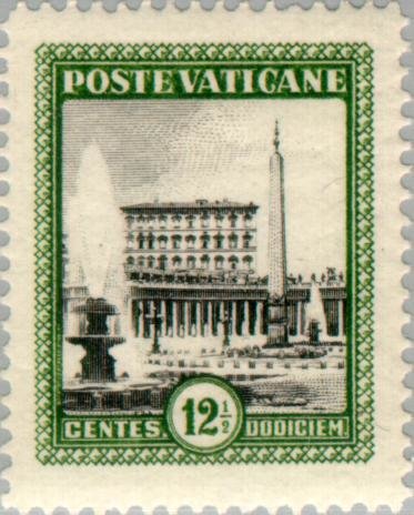St. Peter's Square with the Vatican Palace