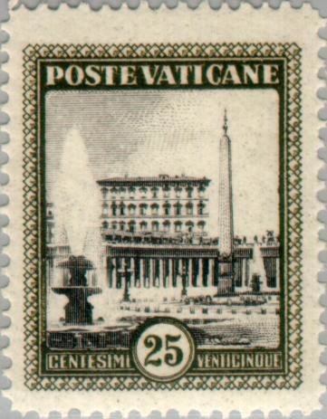St. Peter's Square with the Vatican Palace
