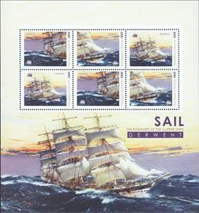 Mini Sheet, Clipper Ships - Derwent, Burundi,  , Sailing Ships, Ships