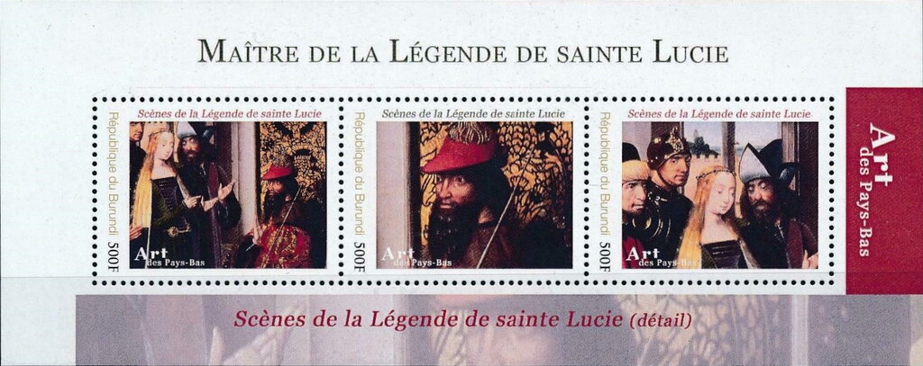 Paintings - Master of the Legend of Saint Lucy