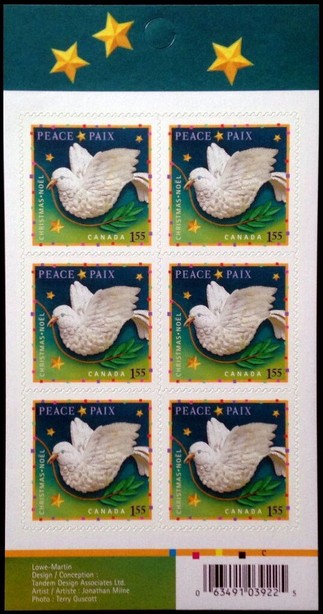 Peace - Booklet pane