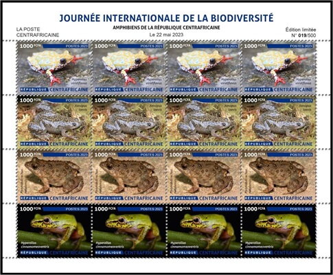 Amphibians of the Central African Republic