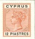 Stamp, Queen Victoria, Cyprus,  , Heads of State, Queens