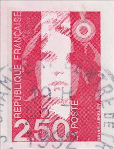 Stamp, Marianne of Briat self-adhesive, France,  , Women