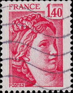 Stamp, Sabine, France,  , Women