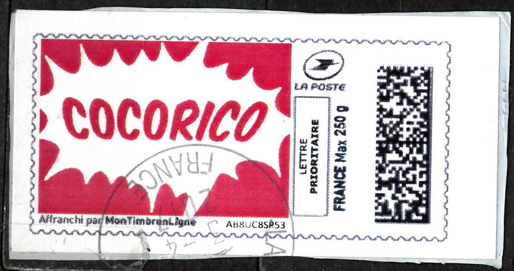 Cock-a-doodle-doo. Cocorico