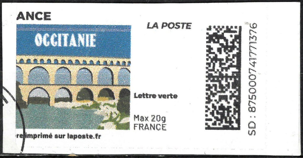 Occitanie. Redesign without laposte logo