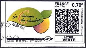 Stamp, Saveurs du Colombier, France,  , Shops