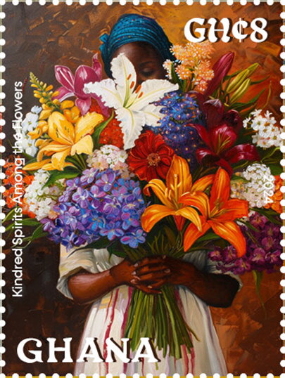 Kindred Spirits Among the Flowers