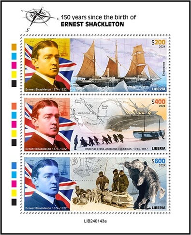 150th Anniversary of the Birth of Ernest Shackleton