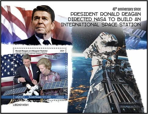 Ronald Reagan and Margaret Thatcher