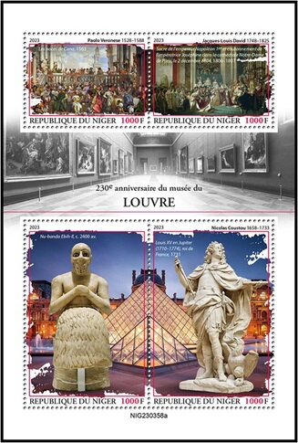 230th Anniversary of Louvre Museum