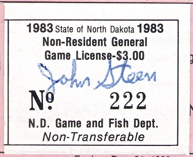Non-Resident General Game License