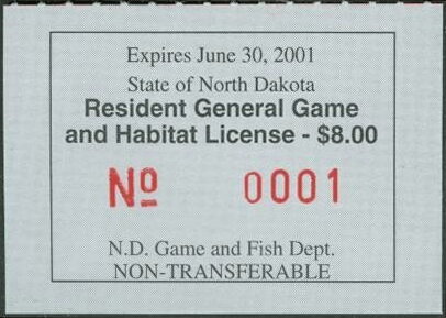 Resident General Game and Habitat License