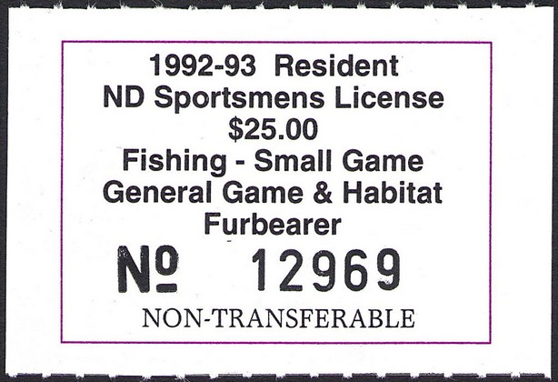 Resident Sportsmens License